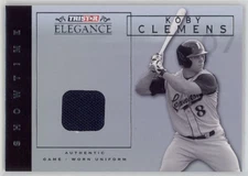 2007 Koby Clemens Tristar Elegance Showtime Relic   RC     #ST-KC (F478)