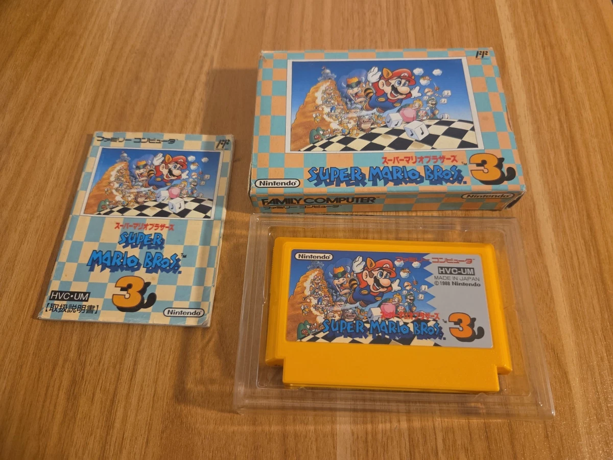 Видеоигры Super Mario Bros. 3 для Nintendo NES NTSC-J (Япония