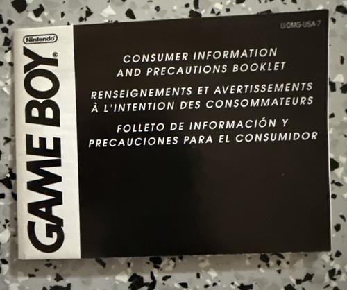 Nintendo Game Boy Color GBC R Type DX Original Box Instruction Insert R-Type - Picture 16 of 18