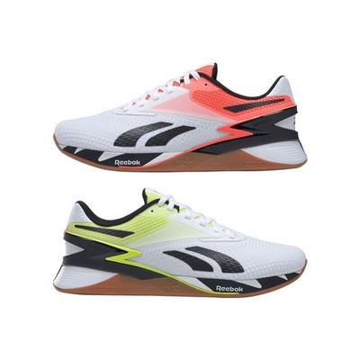 Reebok Nano X3 Training Shoes White Black Men s 6.5 Unisex Gym HP6073