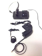 JABRA PRO H7D Wireless Headset w/AC Adapter, Base Charger 9400Bs, Jabra Gn100