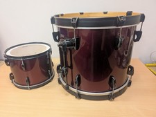 Pearl Export Wine Red 20" Bass Kick Drum + 12" Tom
