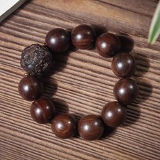 20mm Buddha Beads Agarwood Pixiu Bracelet Prayer Beads Car Hanging Unisex