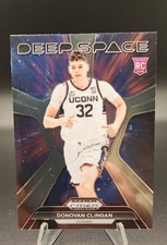 2024-25 Panini Prizm Draft Picks - Deep Space Donovan Clingan #18 (RC) Blazers