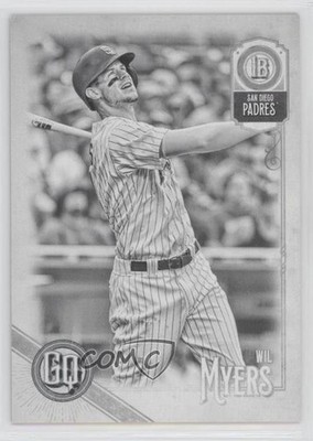 2018 Topps Gypsy Queen Black & White 24/50 Wil Myers #18 1b7