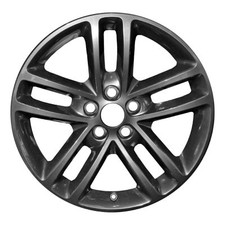 Wheel 19 5x115 Aluminum Black Metallic Fits 2019 Dodge Challenger Charger Wheel 19 5x115 Aluminum Black Metallic Fits 2019 Dodge Challenger Charger