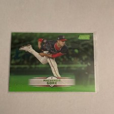 Topps Stadium Club 2025 MacKenzie Gore Green Parallel Washington Nationals #178