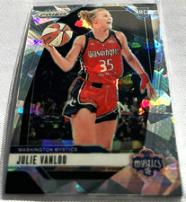 2024 Prizm WNBA Basketball Julie Vanloo Washington Mystics Cracked Ice Prizm RC