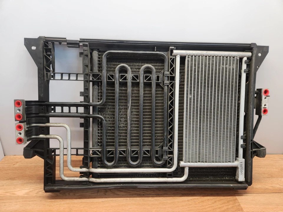 ✅ 97-03 OEM BMW E39 525i 528i 540i M54 AT refrigerante radiador condensador CONJUNTO 66k Foto 2 de 4