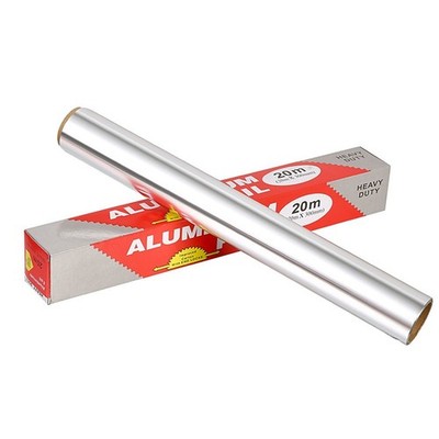 Strapazierfähiges Aluminium Metall Blechfolie Papier geeignet für Backöfen Gefrierschränke und BBQ
