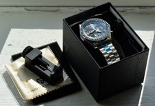 Pagani Design 1701 Moon Watch 40mm Blue /Silver Stainless Steel Case
