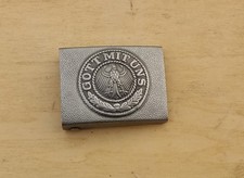 RW Reichswehr Koppelschloss Gott Mit Uns feldgrau Belt