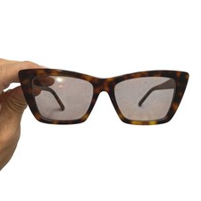 Wanderth S32115 C2 Tortoise Shell Cat Eye Eyeglasses Brown Lens 55-16-145