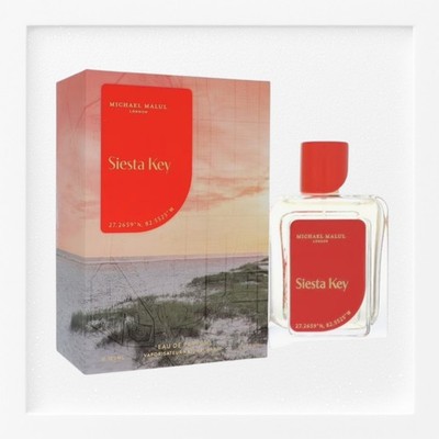 Siesta Key by Michael Malul EDP 3.4 Oz-100 ml Spray Unisex New in box.