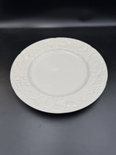 MIKASA ENGLISH COUNTRYSIDE DINNER PLATE 11 1/8" BEAUTIFUL White No Chips