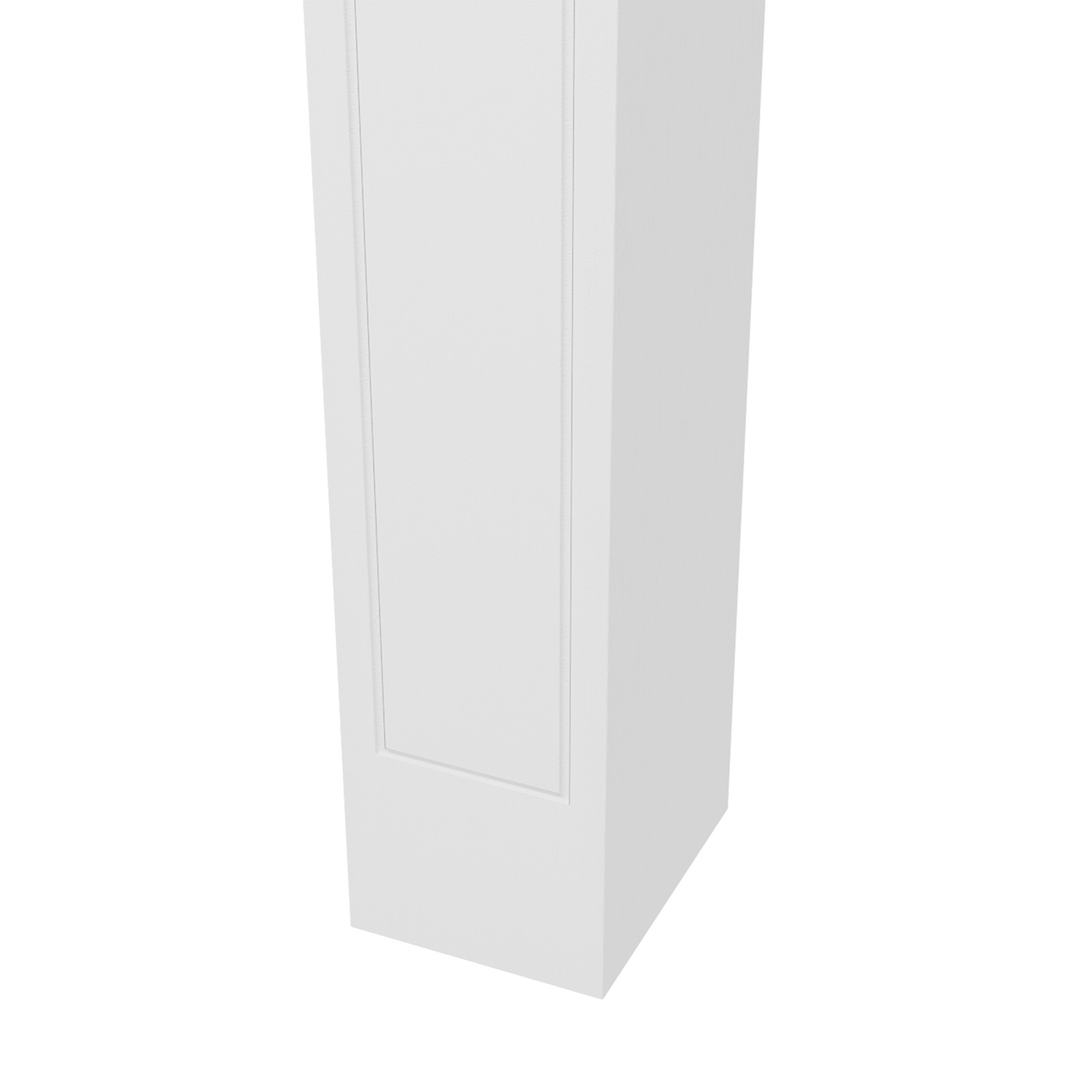 HOMCOM Freestanding Wood Mantel Surround for Electric Fireplace Stove