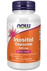Inositol 500mg 100 Herbal Capsules Now Foods
