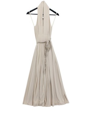 Coast Maxikleid UK6 in Creme