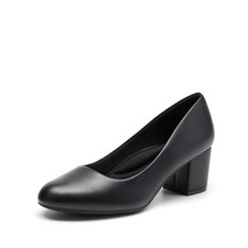 Damen Pumps Niedriger Blockabsatz Abendschuhe Bequeme High Heels,Size 39,Schw...