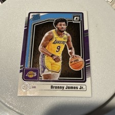 2024-25 Panini Donruss Optic - Rated Rookie Bronny James #282 (RC)