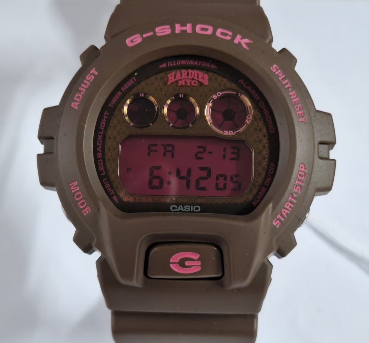 Casio G-Shock DW-6900HH-5DR X HARDIES HARDWARE NYC Limited Edition