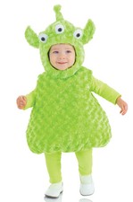 Brand New Green Alien Toddler Halloween Costume
