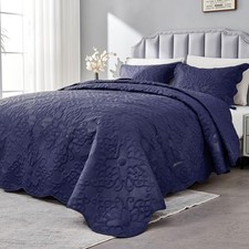 Oversized King Bedspreads 128x120 Extra Tall King/California King Bed
