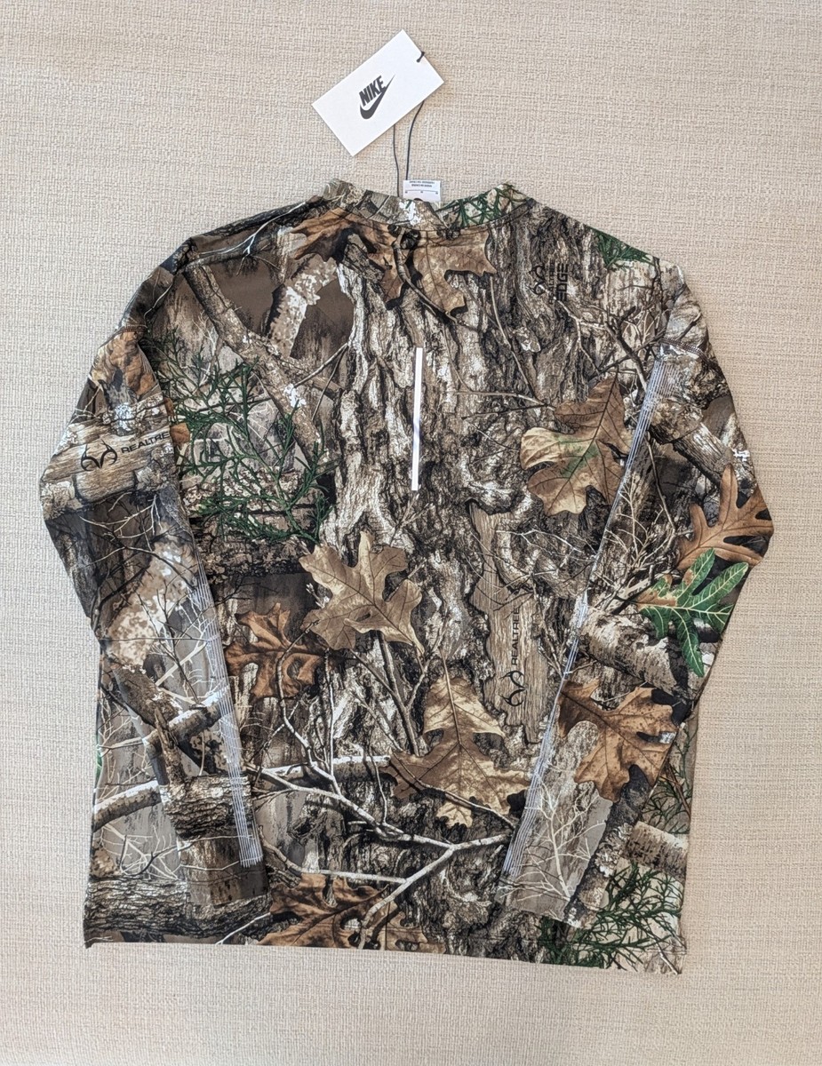 NikeLab NRG Skeleton Camo Realtree Running Tech Shirt - Womens M