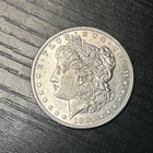 1887-S Morgan Silver Dollar AU Uncertified #DG