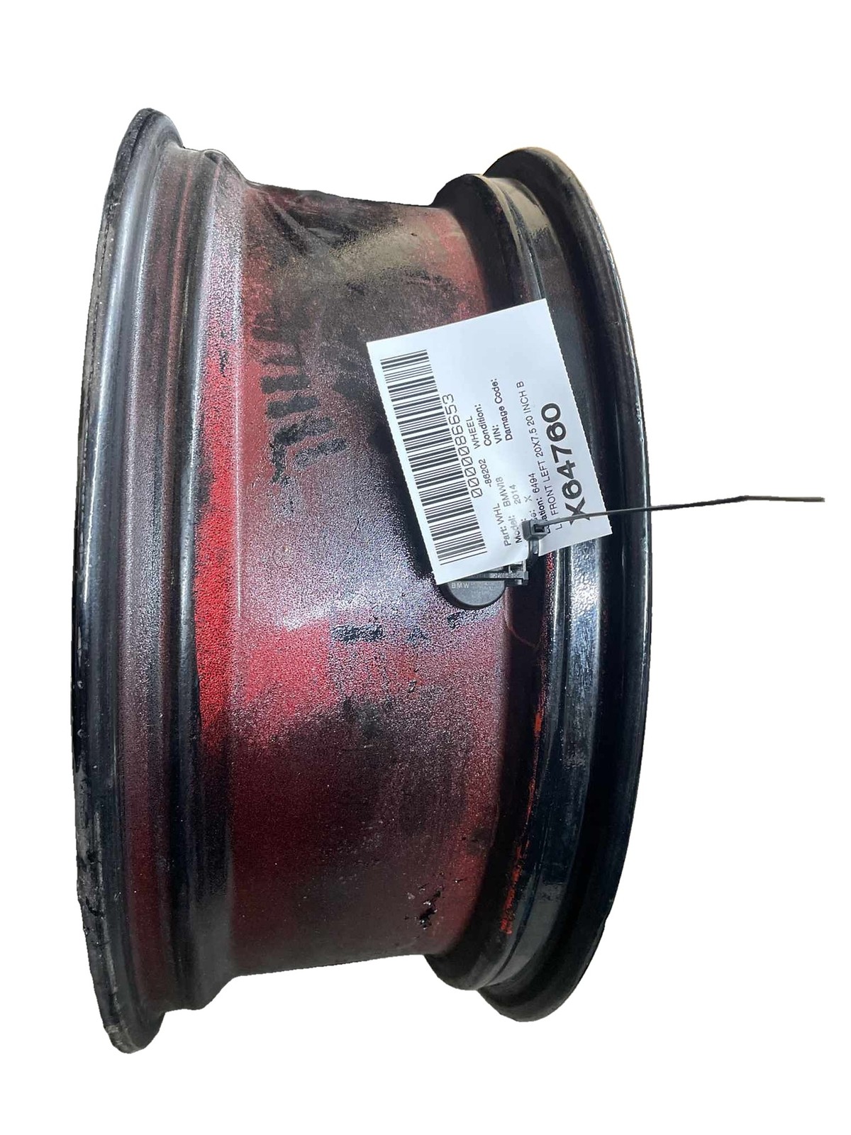 BMW i8 2014-2017 Front Left Wheel Black