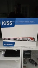 New Limited Edition Rare Stadler Caltrain KISS EMU HO Gauge (1:87 scale) 