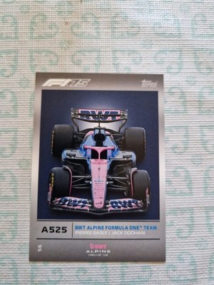 Topps Formel 1 Turbo Attax 2025 Team Car A525 Bwt Alpine Formula One