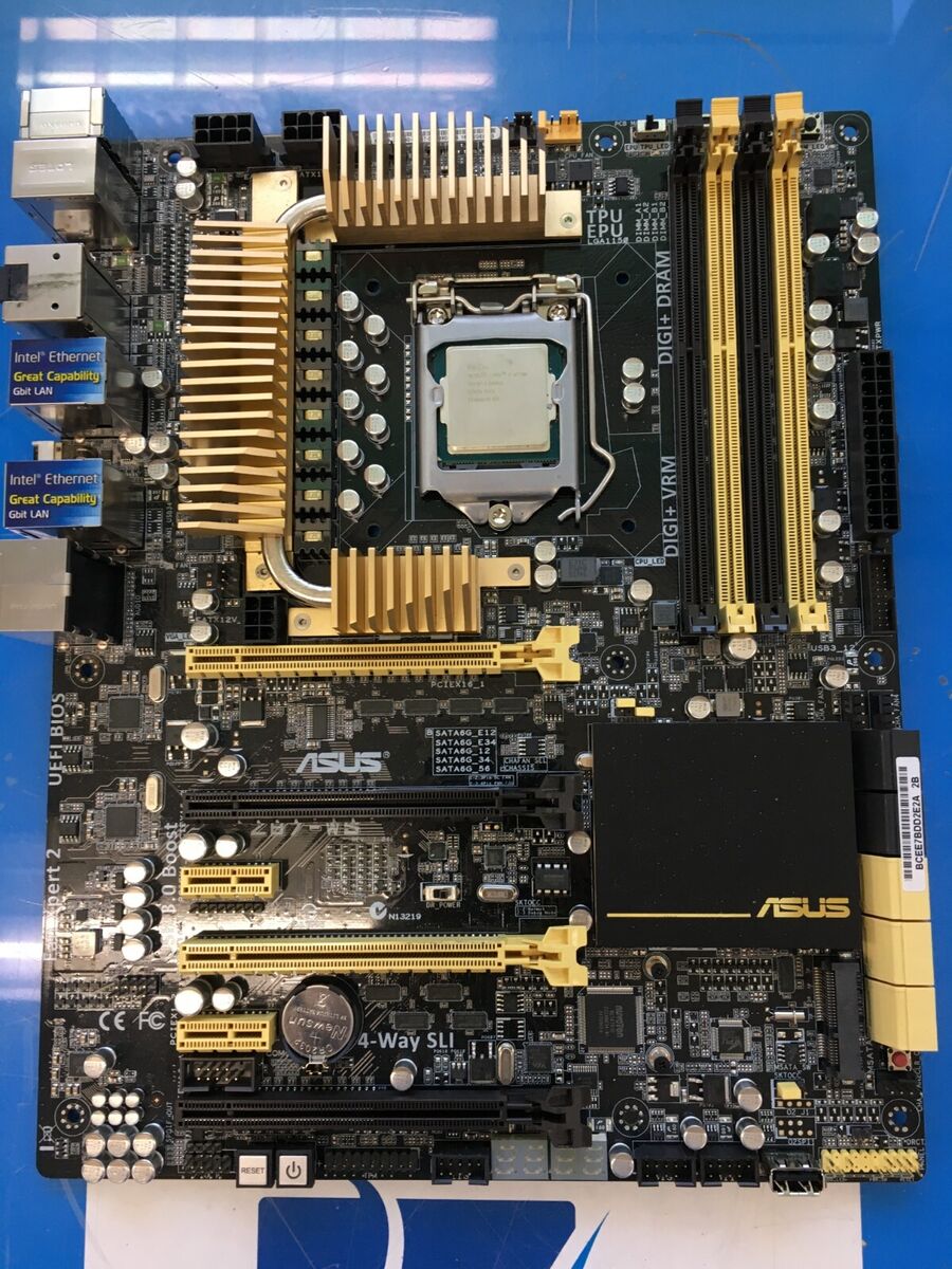 ASUS Z87-WS Motherboard Intel Z87 LGA1150 DDR3 w/ Intel Core i7-4770K
