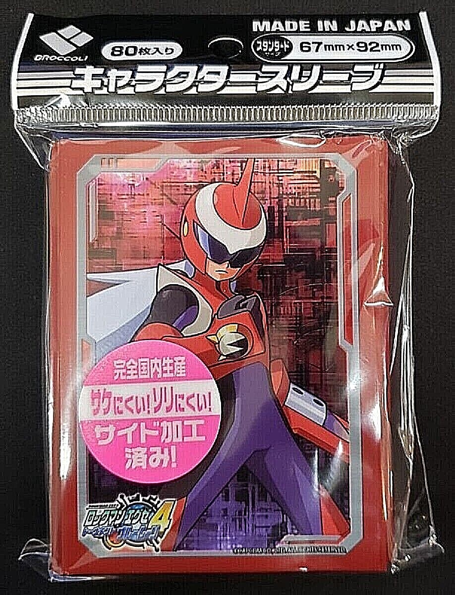 ロックマン EXE エグゼ 4種 スリーブ ロックマン EXE エグゼ 4種 スリーブ ロックマン EXE エグゼ 4種