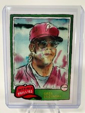 2021 Topps x Spotlight 70 GREG LUZINSKI Glossy SP #/50 by Andy Friedman Phillies
