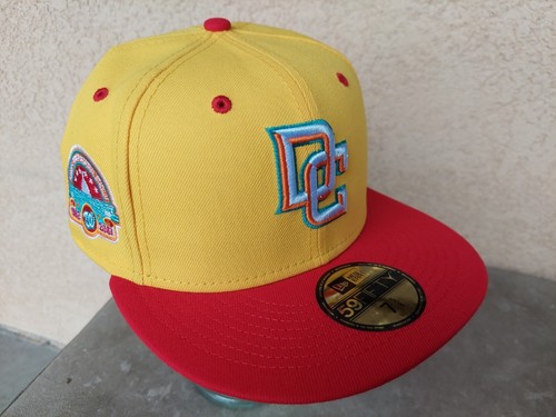 New Era 7 5/8 Washington Nationals Cap Mütze Nats gelb rot DC Senators 40th MLB - Bild 1 von 8