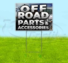 Off Road Parts And Accessories Yard Sign Corrugated Plastic Bandit Lawn Decor Off Road Parts And Accessories Yard Sign Corrugated Plastic Bandit Lawn Decor