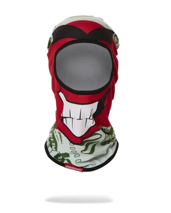 SPRAYGROUND MONEY BOY SKI MASK RED HW394 LIMITED NEW W TAGS IN BAG 1 SIZE