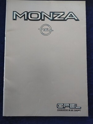 Opel Monza, Prospekt 5.1983,  mit Monza 2.0 E, 2.5 E und 3.0 E