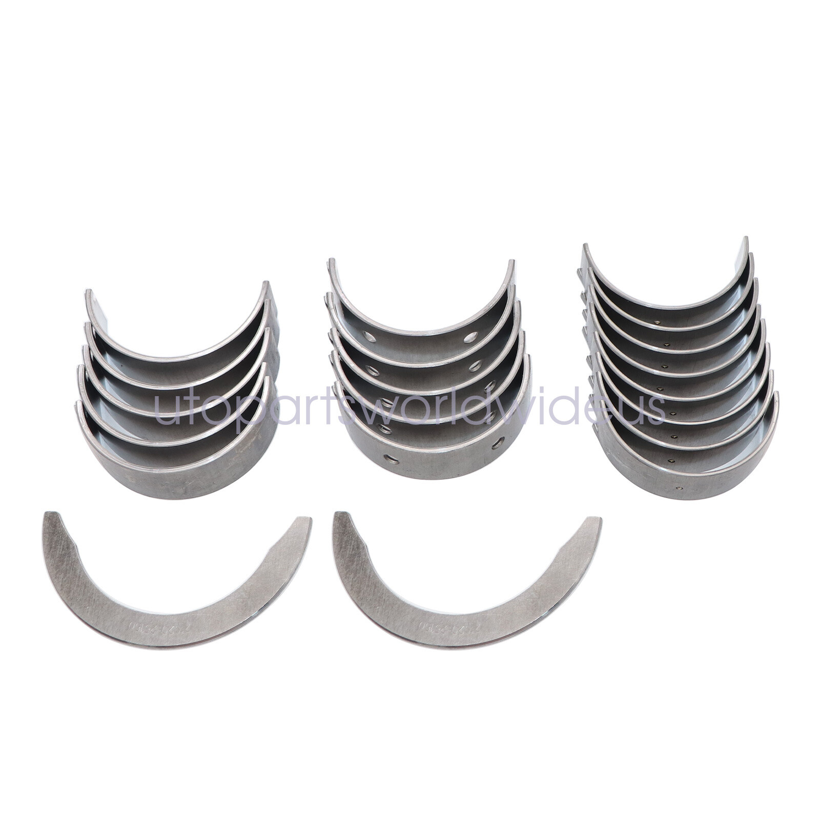 King Chrysler 148/148 Turbo DOHC 16V / Jeep 148 DOHC 16V (Size +0.25mm) Main Bearing Set main image 1