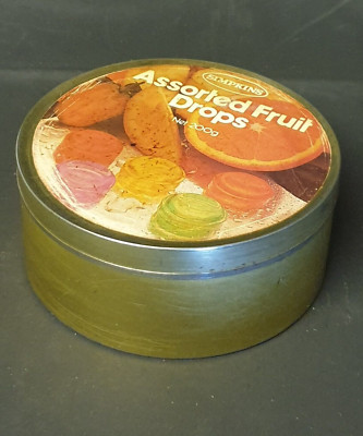 Vintage Simpkins verschiedene Obst Tropfen Dose
