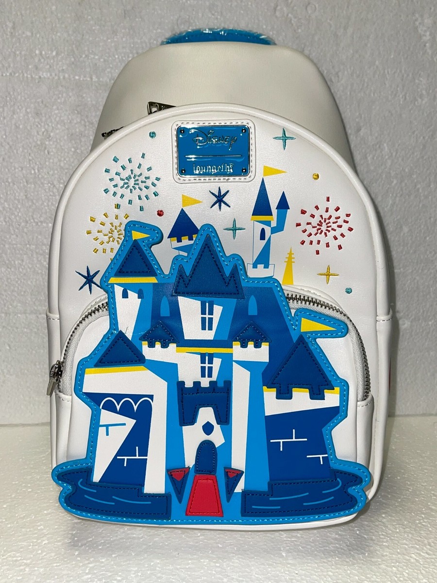 Loungefly Sling Mini Backpack-DISNEYLAND 65TH ANNIVERSARY SLEEPING