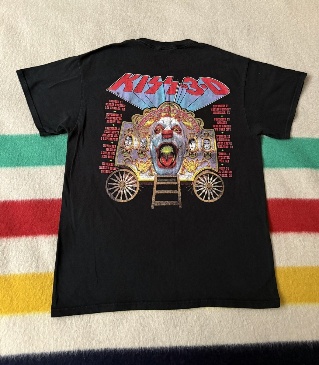 Vintage 90s 1998 Kiss Psycho Circus Kiss In 3D Shirt Large Vintage 90s 1998 Kiss Psycho Circus Kiss In 3D Shirt Large