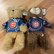 2 Chicago Cubs 15" Plush Bears w/ Tie Dye  Blue Hoodie Good Stuff - MLB W/ Tag