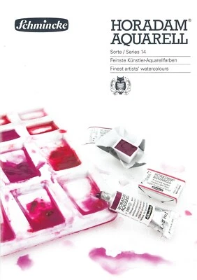 Schmincke Horadam Aquarell feinste Künstlerfarben 5 ml Tuben ALLE FARBEN NEU !!!
