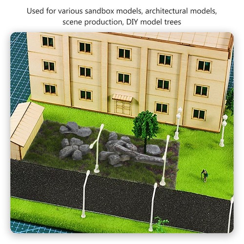 Simulated Lawn Model Artificial Grass Mat Fake Turf Landscape Decor - Picture 10 of 12