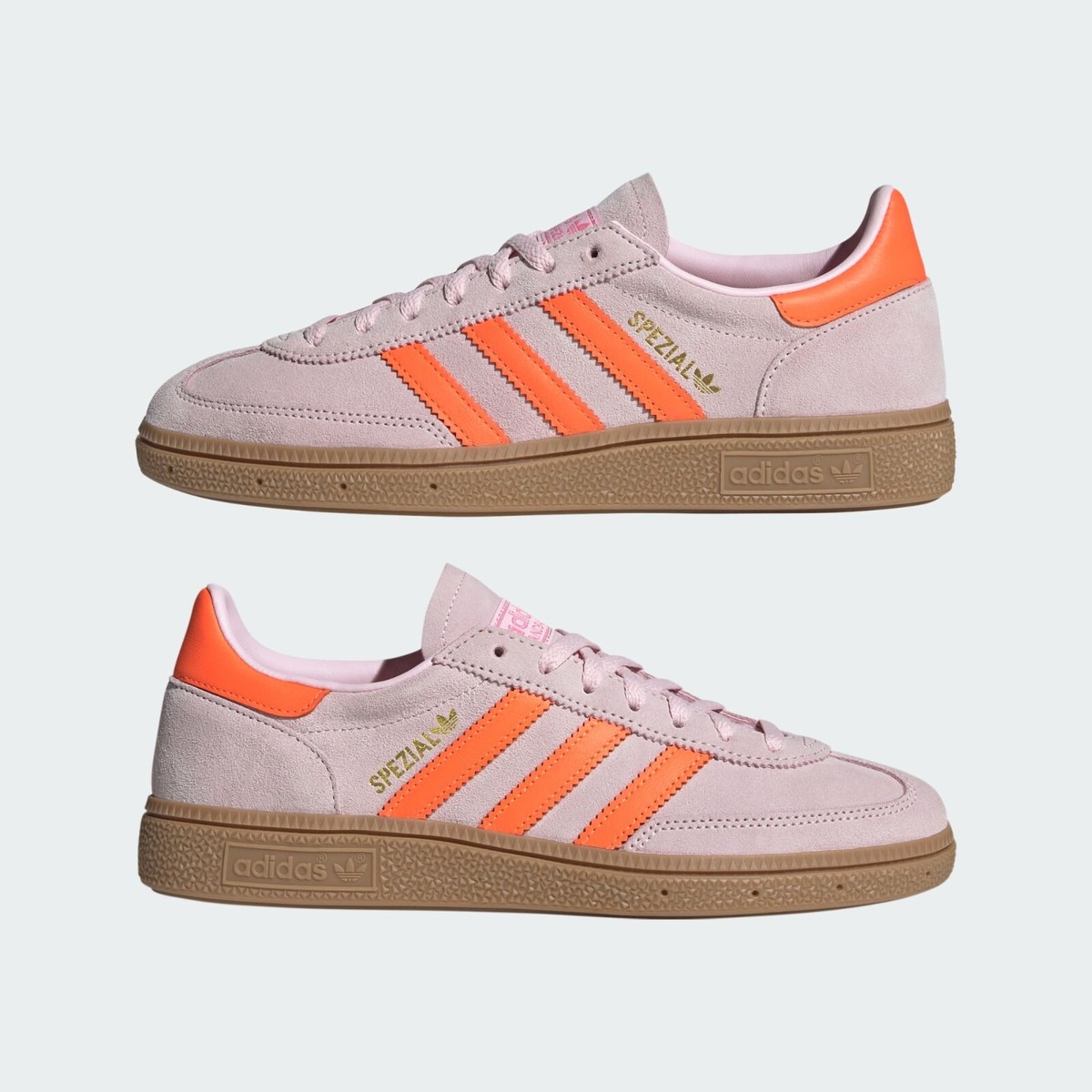Adidas W Handball Spezial Sneakers Original Shoes Clear Pink/Gum