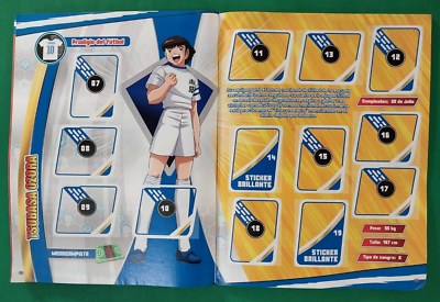 CAPTAIN TSUBASA Volume 2 - Sticker Album + Full Set 225/225 PERU