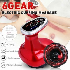 Rechargeable Guasha Scraping Therapy Suction Vacuum Body Detox Slimming Massager