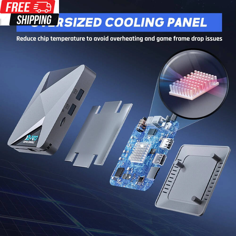 Retro Video Game Console Super Console X2 Pro with 90000 Video Games for PS1/DC/ Falak Tayyeb